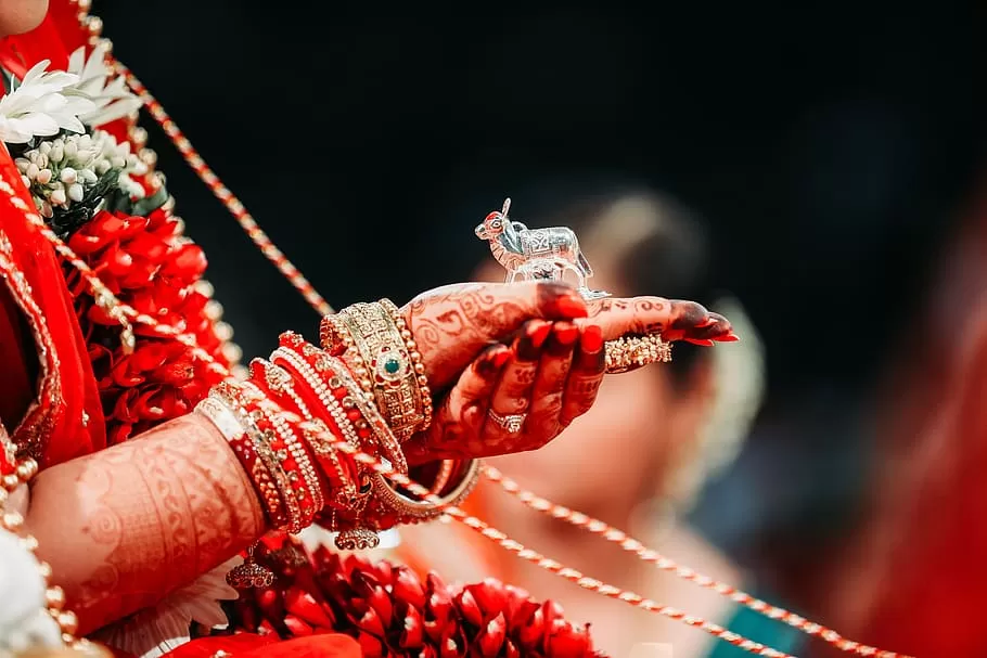 Indian pre wedding traditional marriage